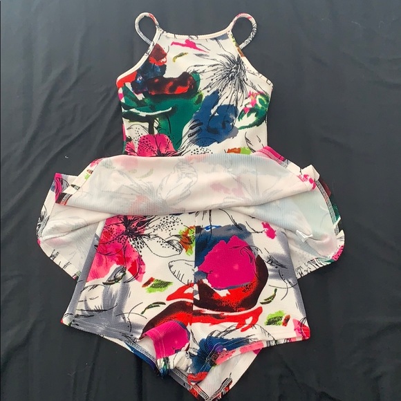 Women’s multicolored skort dress - Picture 2 of 2